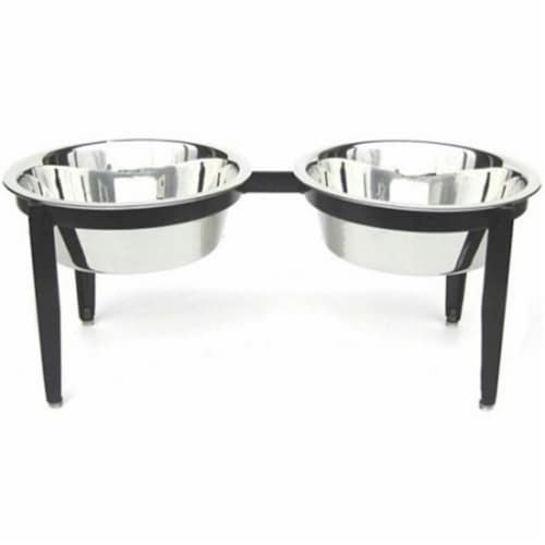 Pets Stop RDB17-L Visions Double Elevated Dog Bowl - Large, 1 - Ralphs