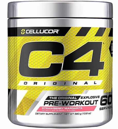 Cellucor  C4® Pre-Workout The Original Explosive   Strawberry Margarita Perspective: front
