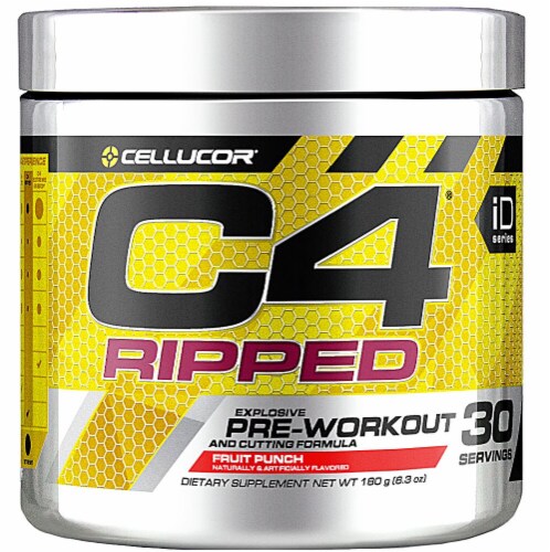 Cellucor  C4® Ripped Pre-Workout   Fruit Punch Perspective: front