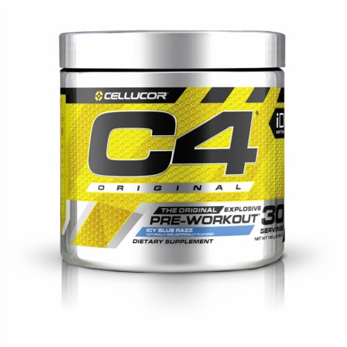 Cellucor C4 Pre-Workout On-the-Go Drink, Blue Razz - 11.7 oz