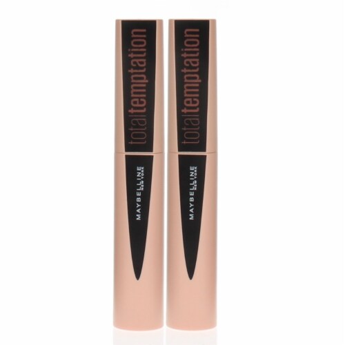 Maybelline Total Temptation Mascara Black 8 6ml 2 Pack 2 Pc Set Kroger