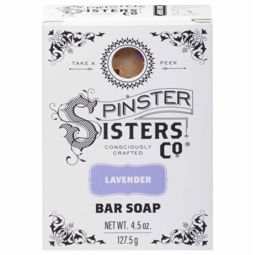Spinster Sisters Co.® Bar Soap Lavender Scent Perspective: front