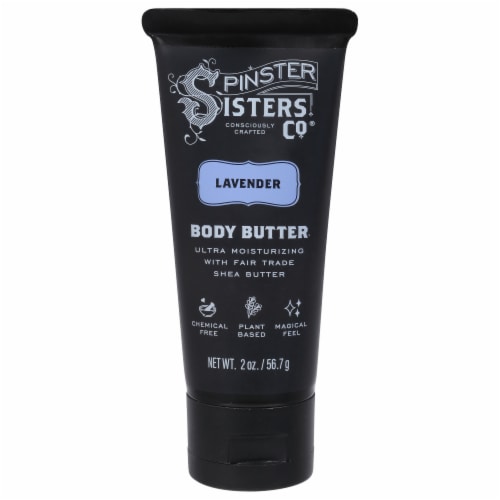 Spinster Sisters Co. Lavender Body Butter Perspective: front