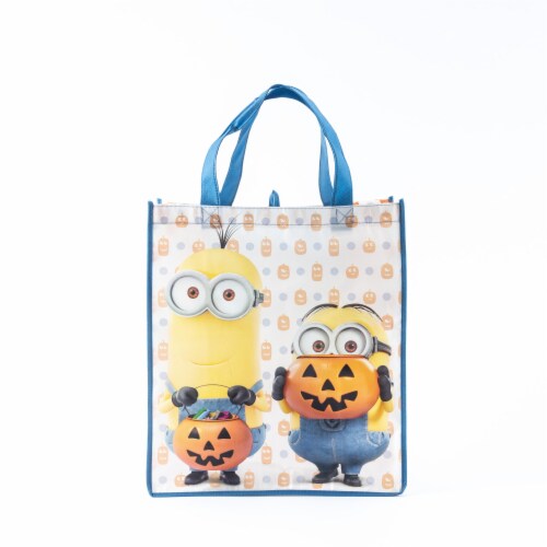 Minions Reusable Halloween Bag Perspective: front