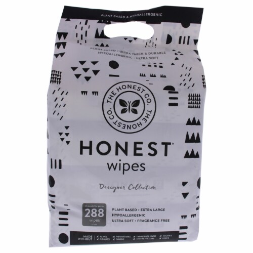 Honest Plant Based Wipes Designer Collection 288 ct Kroger