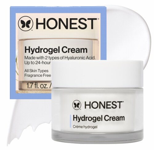 Honest® Beauty Hydrogel Cream Fragrance Free Perspective: front