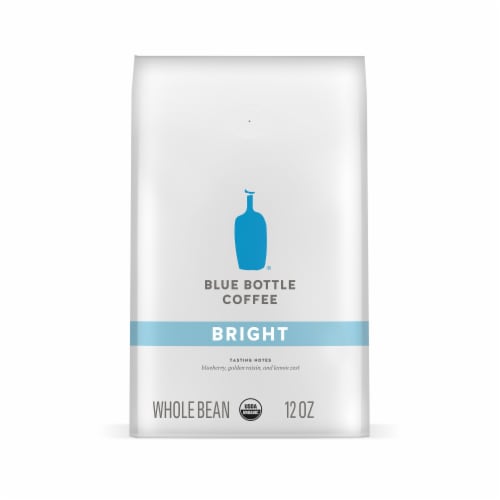 Blue Bottle Bright Light Roast Whole Bean Coffee Perspective: front