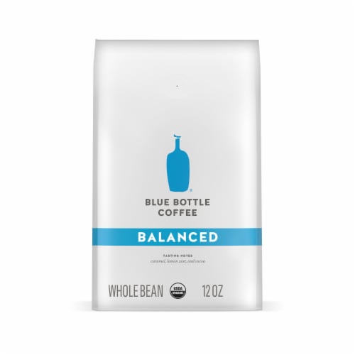 Blue Bottle Balanced Medium Roast Whole Bean Coffee Perspective: front