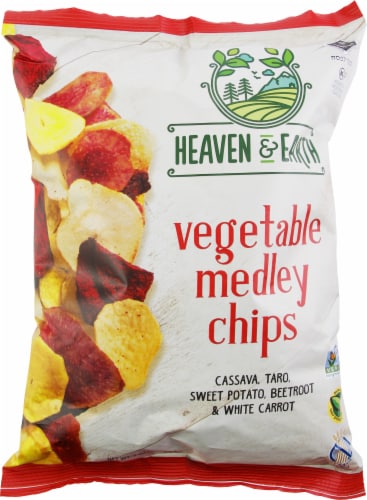 Heaven & Earth Veggie Chips Perspective: front