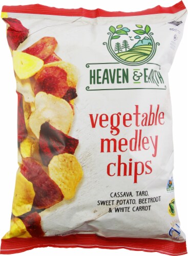 Heaven & Earth Veggie Chips Perspective: front
