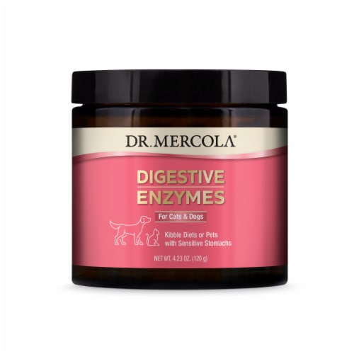 Dr. Mercola Digestive Enzymes for Cats & Dogs Perspective: front