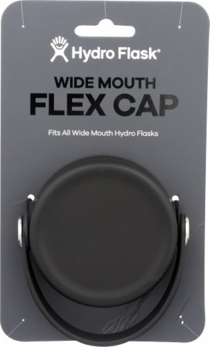 Hydro Fask® Wide Flex Cap Black Perspective: front