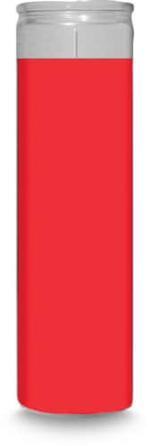 St. Jude Candle Company Glass Jar Prayer Candle - Red Perspective: front