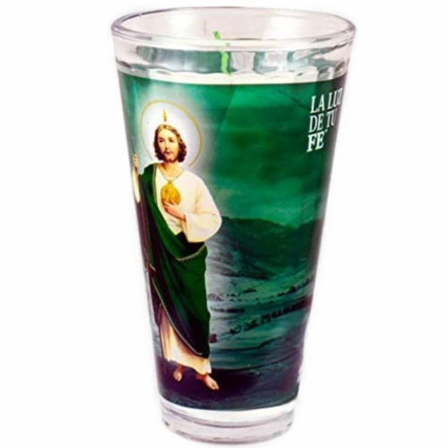 St Jude Candle Company Drinking Glass Candle Perspective: front