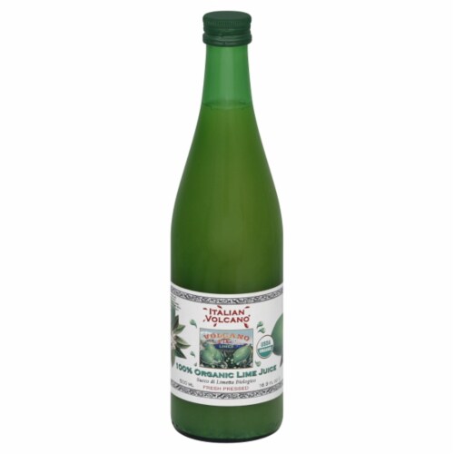 Italian Volcano® Organic Lime Juice Perspective: front