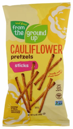 From the Ground Up® Original Cauliflower Pretzel Sticks Perspective: front
