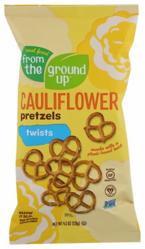 From The Ground Up® Original Cauliflower Pretzel Twists Perspective: front