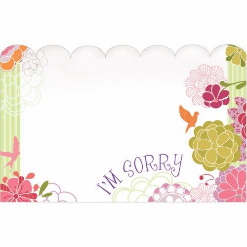 Design 88 79485 Enclosure Card - Im Sorry Perspective: front