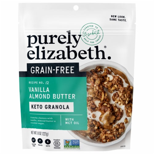 Purely Elizabeth Vanilla Almond Butter Grain Free Keto Granola