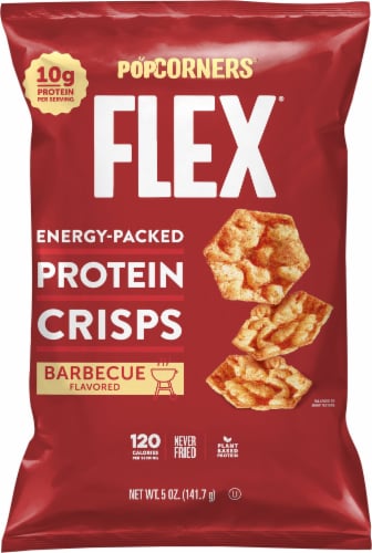 PopCorners® Flex® Barbecue Energy-Packed Protein Crisps Perspective: front