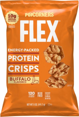 PopCorners® Flex® Buffalo Energy-Packed Protein Crisps Perspective: front