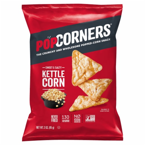 Popcorners Kettle Corn Sweet & Salty Popped-Corn Snack Perspective: front