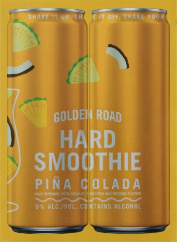 Golden Road Brewing Pina Colada Hard Smoothie Perspective: front