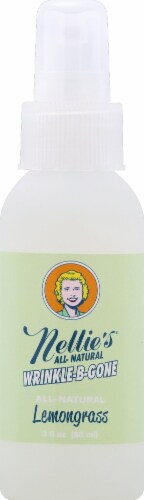 Nellie's Lemongrass All Natural Wrinkle B Gone Travel Size Laundry Supplies Perspective: front