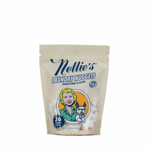 Nellie's Nuggets Laundry Detergent Pods Perspective: front