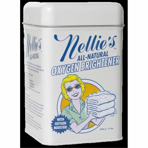 Nellie's® Oxygen Brightener Tin Perspective: front