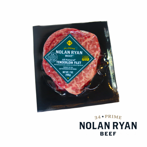 Nolan Ryan 34 Prime® Beef Tenderloin Filet Perspective: front