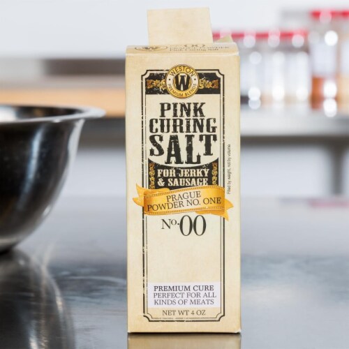 Weston Pragotrade USA 02-0000-W Seasoning- Curing Salt - 4 oz Perspective: front