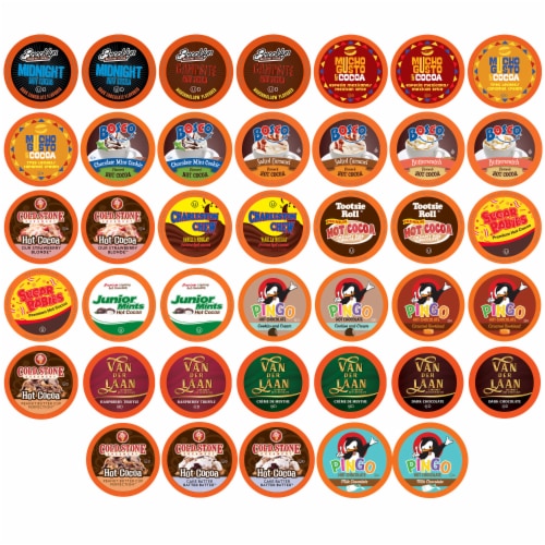 Two Rivers Variety Sampler Pack Hot Cocoa Pods 40 Kcups Smith s Food and Drug