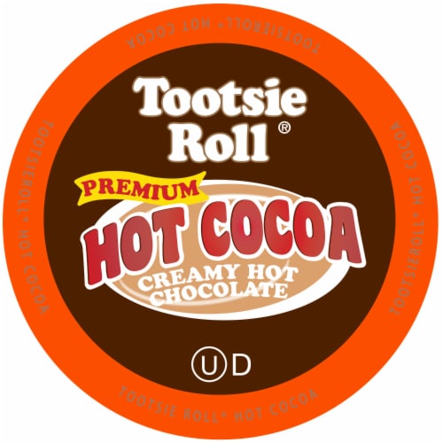 Tootsie Roll Hot Cocoa Pods ,2.0 Keurig K-Cup Compatible, Tootsie Roll Flavored, 40 Count Perspective: front