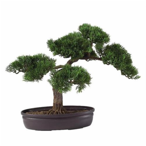 Nearly Natural 4106 Cedar Bonsai 16 in Perspective: front