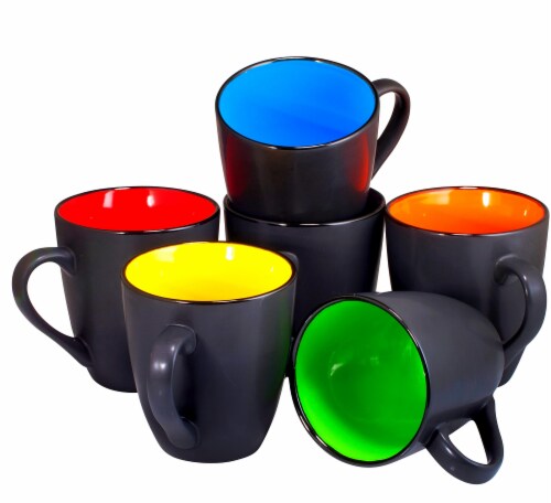 Large coffee store mug set