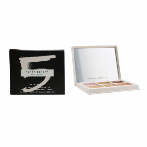 Fenty Beauty 258814 0.21 oz Snap Shadows Mix & Match Eyeshadow Palette - No. 5 Peach Perspective: front