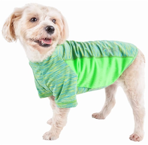 Pet Life Active Warf Speed Sporty Performance Dog T-Shirt in Neon Orange Pet Life Active Warf Speed Sporty Performance Dog T-Shirt in Neon Orange