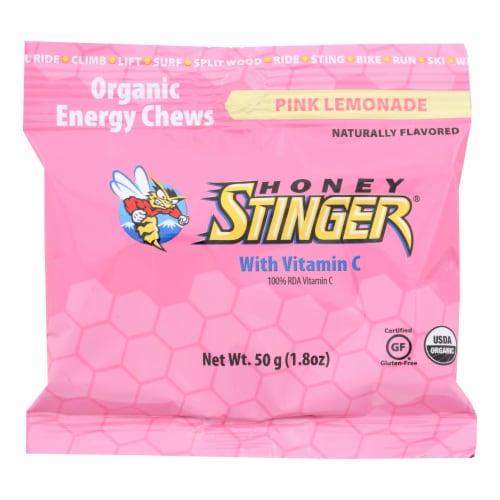 Honey Stinger® Organic Energy Chews Perspective: front