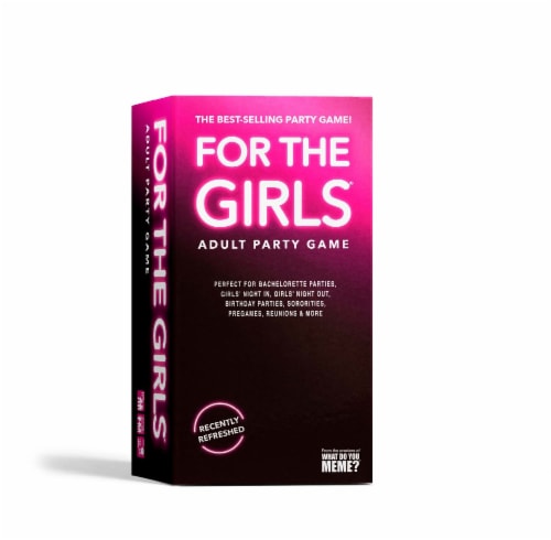 For The Girls® Adult Party Game Perspective: front