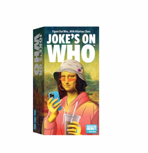What Do You Meme? Joke's On Who™ Board Game Perspective: front