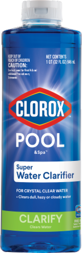 Clorox Pool & Spa Super Water Clarifier Perspective: front