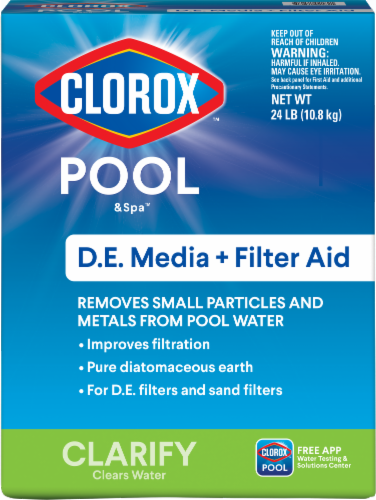 Clorox™ Pool & Spa™ D.E. Media & Filter Aid Perspective: front