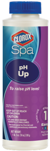 Clorox Spa pH Up Spa Treatment Perspective: front