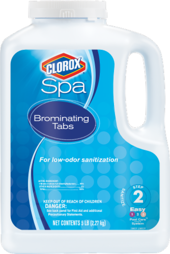 Clorox Pool & Spa Brominating Tabs Perspective: front