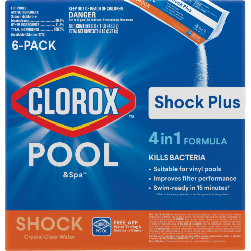 Clorox™ Pool & Spa™ Shock Plus Perspective: front