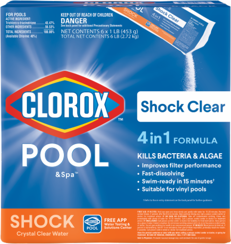 Clorox™ Pool & Spa Shock Clear Perspective: front