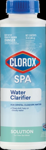 Clorox™ Pool & Spa Water Clarifier Perspective: front