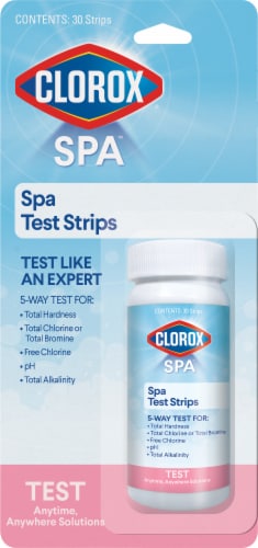 Clorox Spa™ Spa Test Strips Perspective: front