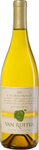 Van Ruiten Family Winery Chardonnay Perspective: front